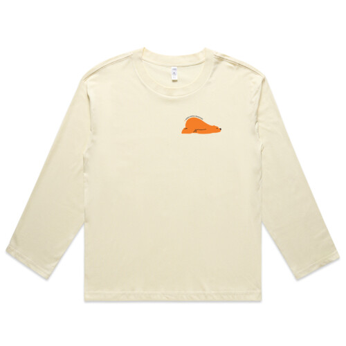 Long Sleeve Tee: Sleeping bear Thumbnail