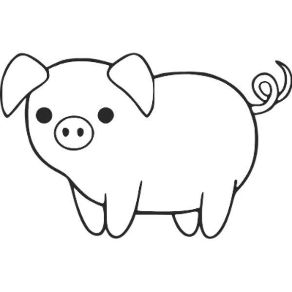 pig cartoon Thumbnail