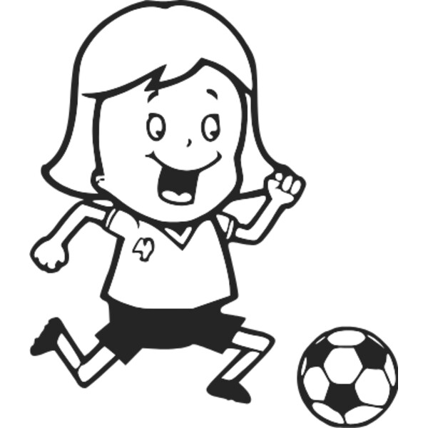 small girl play food ball Thumbnail