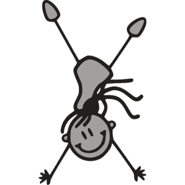 stick girl dancing upside down Thumbnail