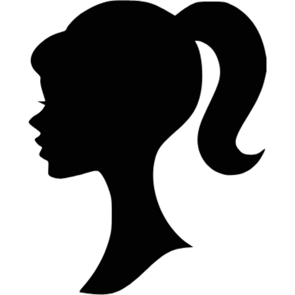 girls face with pony tail Thumbnail