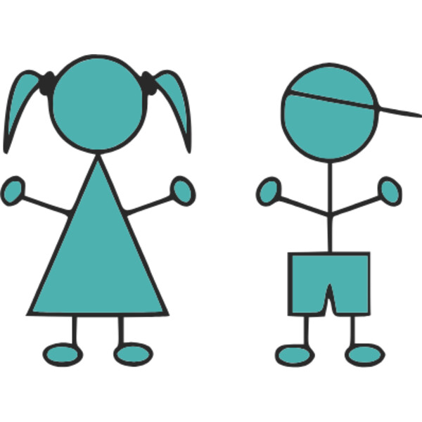 stick boy and girl Thumbnail