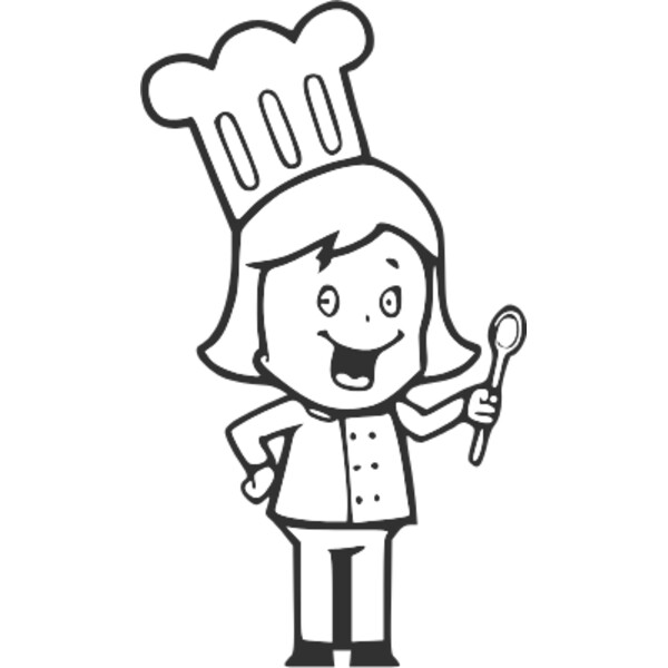 small girl chef Thumbnail