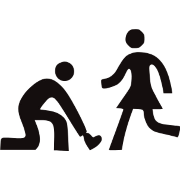 guy placing heart onto girls legs Thumbnail