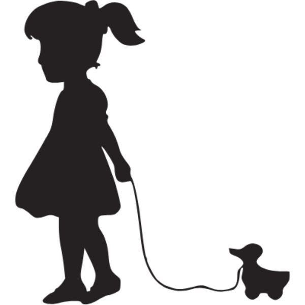 girl child play with toy duck Thumbnail