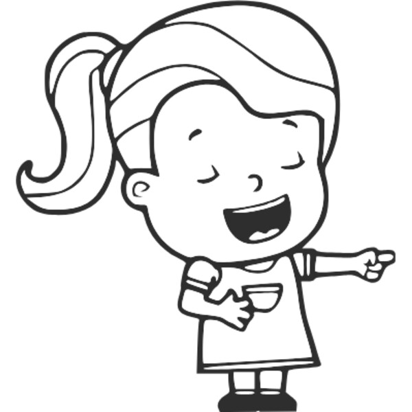 small girl sing Thumbnail