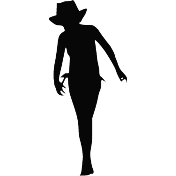 girl in cow boy costume Thumbnail