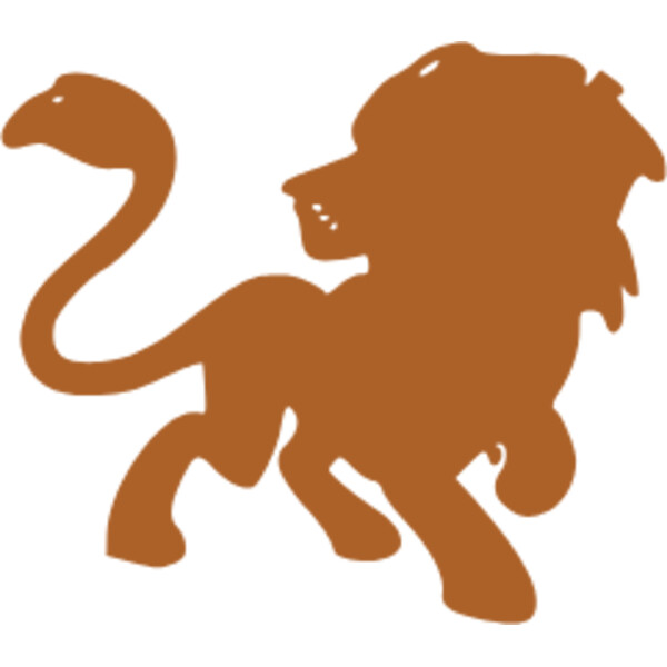 lion turn dark orange Thumbnail