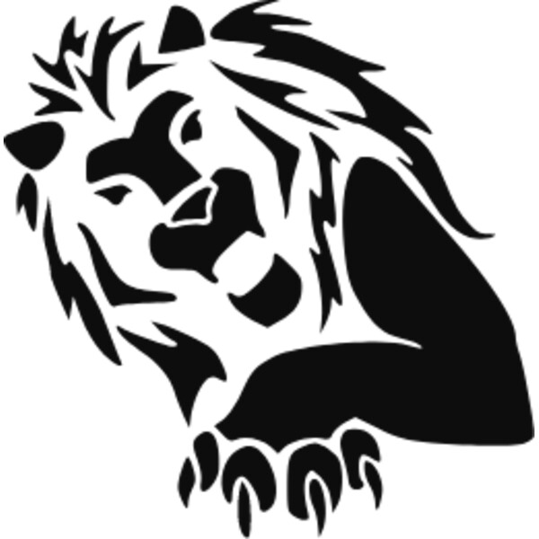 cartoon lion head tattoo Thumbnail