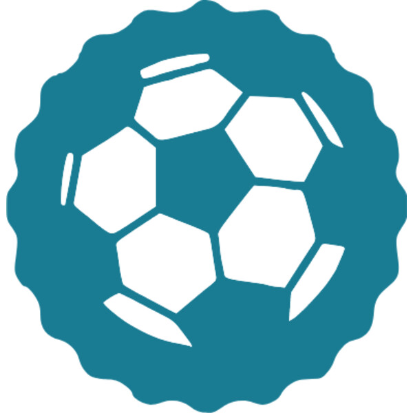 zig zag round football icon Thumbnail