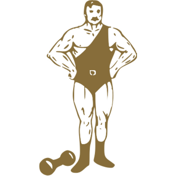 body builder with dumbell Thumbnail