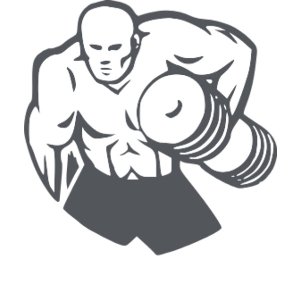 weight lift logo man Thumbnail