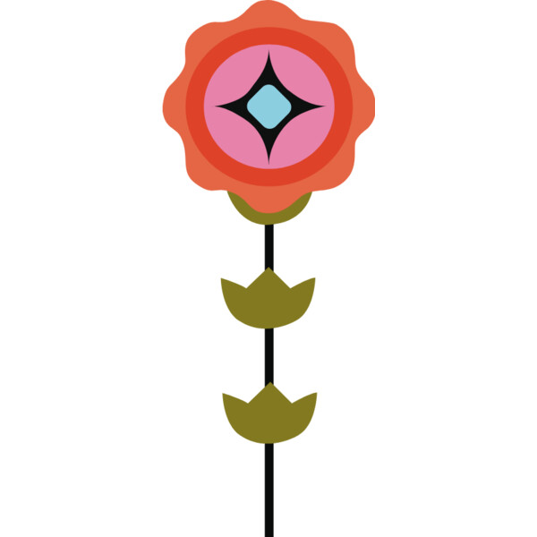 Geometric Flowers Clipart5 Thumbnail