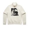 Women Stencil Half Zip Hood Thumbnail