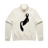 Women Stencil Half Zip Hood Thumbnail