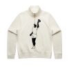 Women Stencil Half Zip Hood Thumbnail