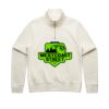Women Stencil Half Zip Hood Thumbnail