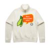 Women Stencil Half Zip Hood Thumbnail
