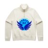 Women Stencil Half Zip Hood Thumbnail