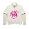 Women Stencil Half Zip Hood Thumbnail