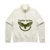 Women Stencil Half Zip Hood Thumbnail