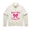 Women Stencil Half Zip Hood Thumbnail