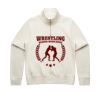 Women Stencil Half Zip Hood Thumbnail