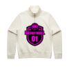Women Stencil Half Zip Hood Thumbnail
