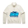 Women Stencil Half Zip Hood Thumbnail