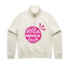 Women Stencil Half Zip Hood Thumbnail