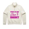 Women Stencil Half Zip Hood Thumbnail