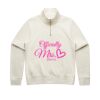 Women Stencil Half Zip Hood Thumbnail