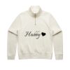 Women Stencil Half Zip Hood Thumbnail