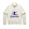 Women Stencil Half Zip Hood Thumbnail